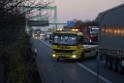 VU LKW A 4 Rich Aachen hinter Rodenkirchener Bruecke P45